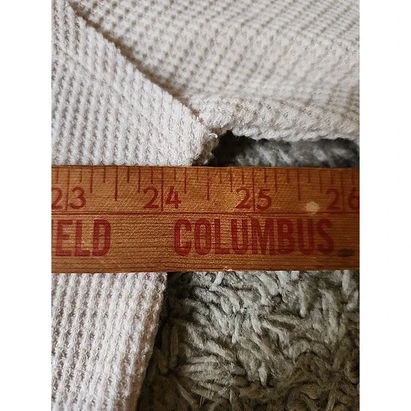 JoyLab Women's Top Size Large Waffle Long Sleeve Loose Fit Beige Size XL NWT - Picture 8 of 10